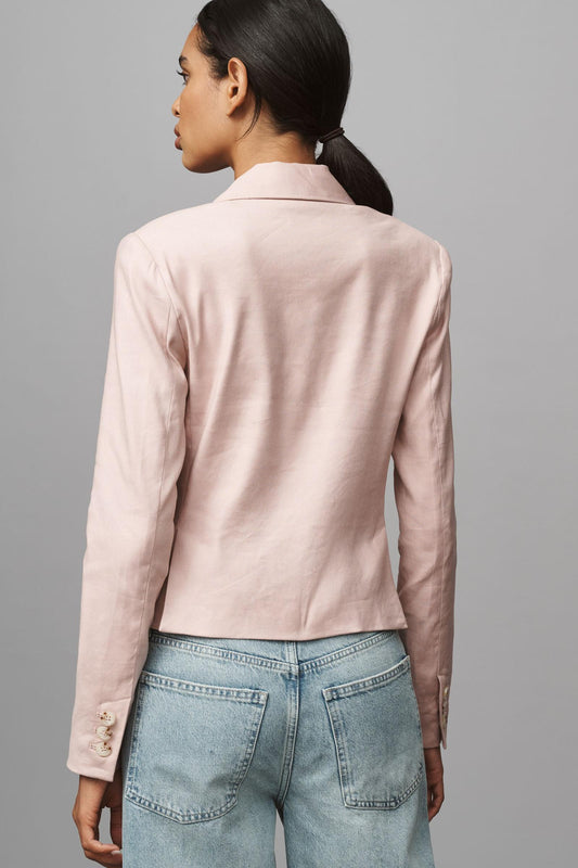 Maeve Linen Slim Blazer