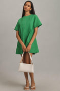 Load image into Gallery viewer, The Emmy Short-Sleeve Swing Mini Dress by Maeve
