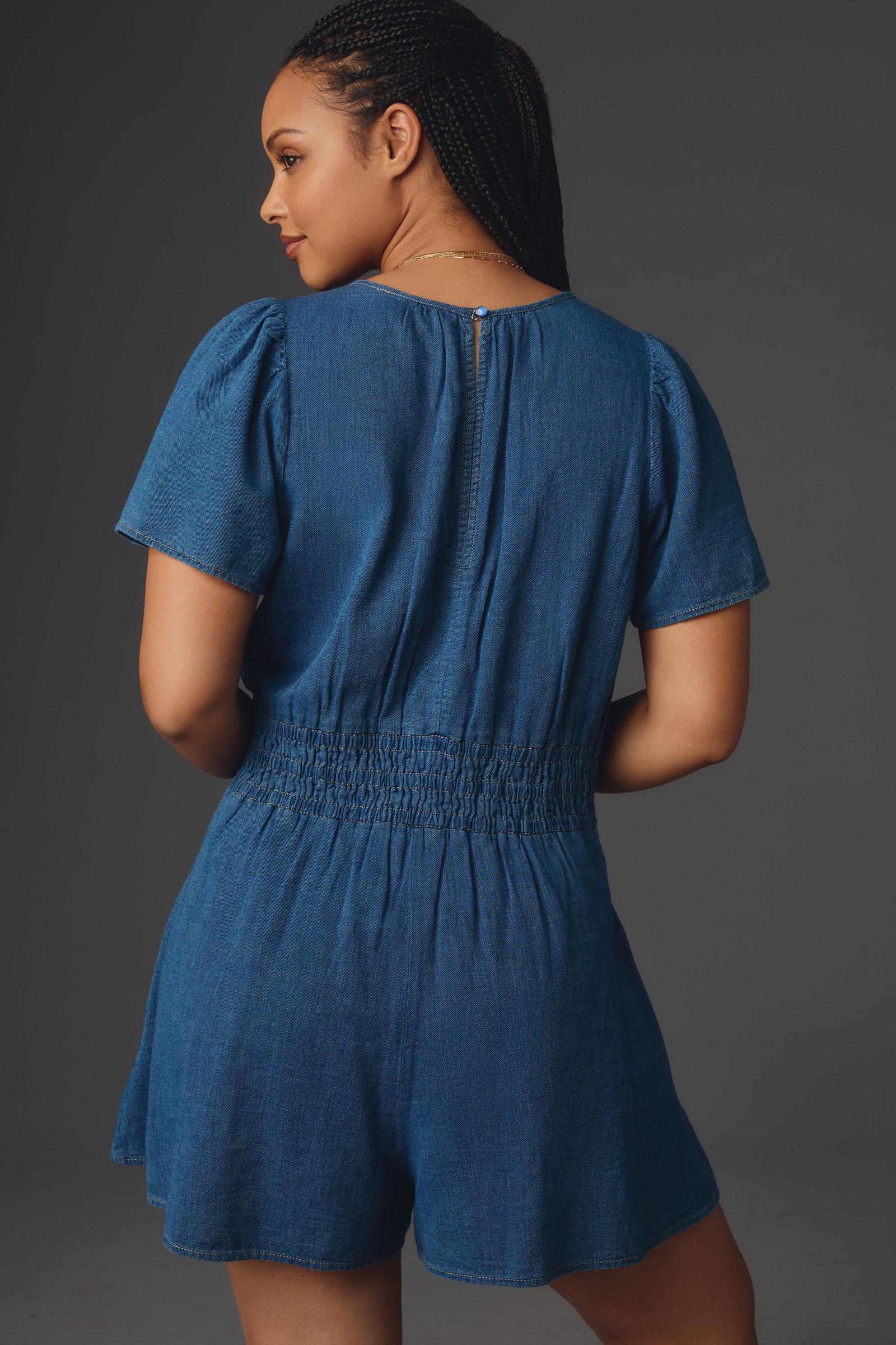 The Somerset Romper: Denim Edition