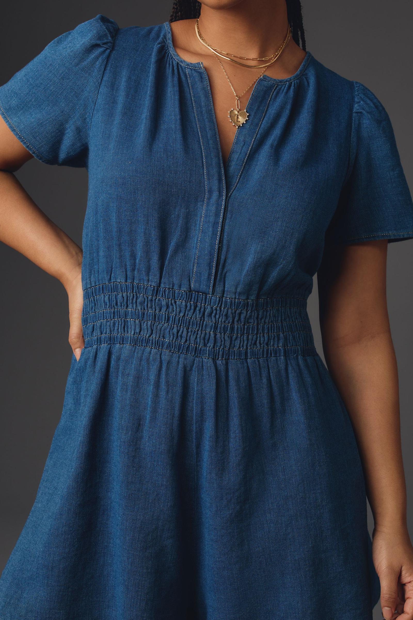 The Somerset Romper: Denim Edition