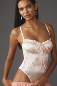 Load image into Gallery viewer, By Anthropologie Ruched Cup Bodysuit
