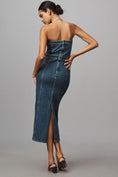 Load image into Gallery viewer, Good American Denim Tube Midi Dress
