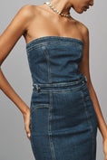 Load image into Gallery viewer, Good American Denim Tube Midi Dress
