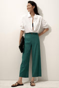 Load image into Gallery viewer, The Ettie High-Rise Crop Wide-Leg Pants by Maeve: Linen Edition
