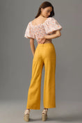 Load image into Gallery viewer, The Ettie High-Rise Crop Wide-Leg Pants by Maeve: Linen Edition
