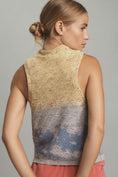 Load image into Gallery viewer, Pilcro Waterway Bleached Roll-Neck Sweater Tank
