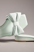 Load image into Gallery viewer, Maeve Bow Micro Wedge Sandals
