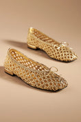 Load image into Gallery viewer, Jeffrey Campbell Weave-Me Flats
