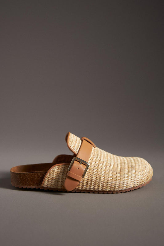 Bibi Lou Raffia Clogs