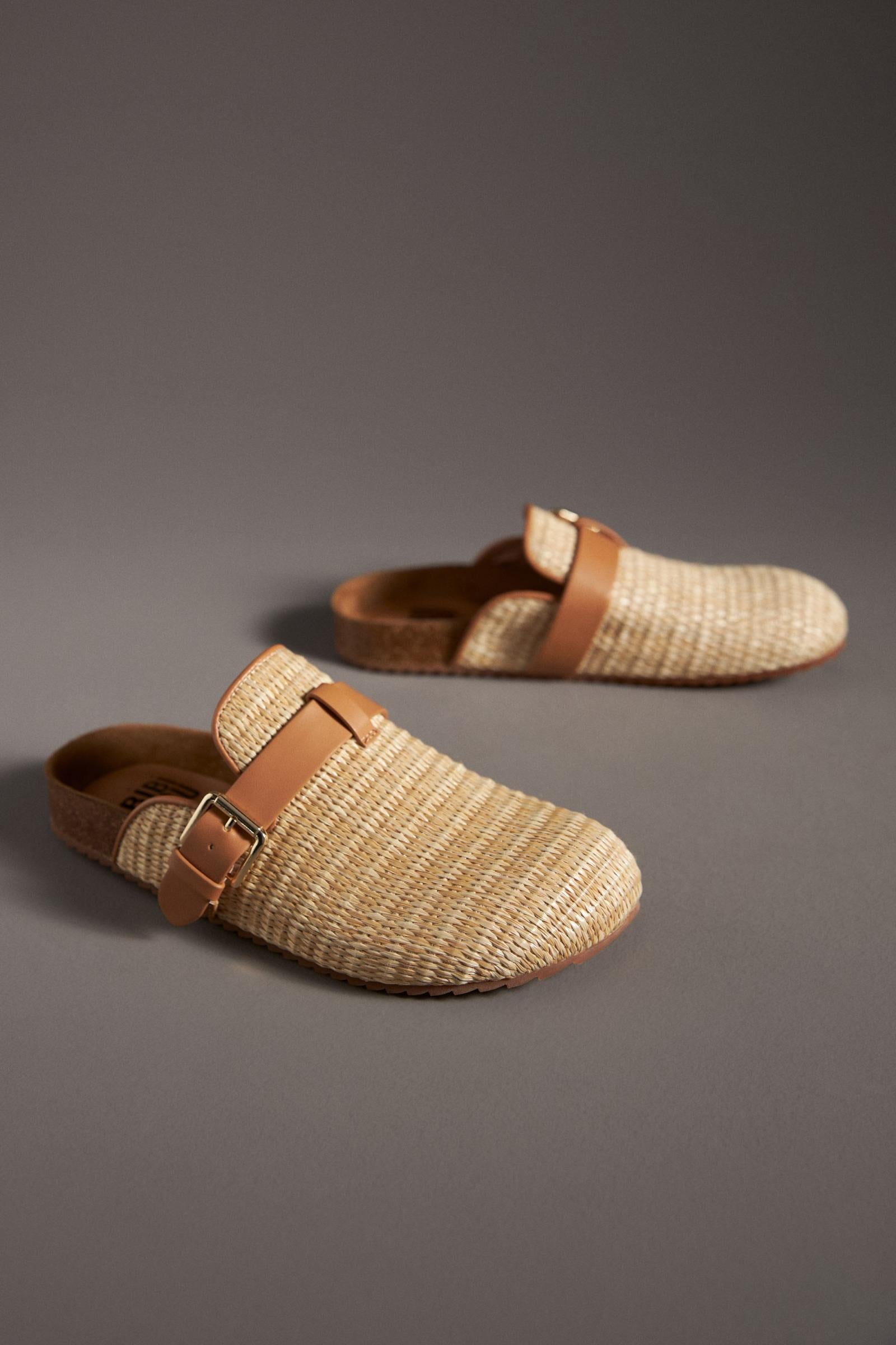 Bibi Lou Raffia Clogs