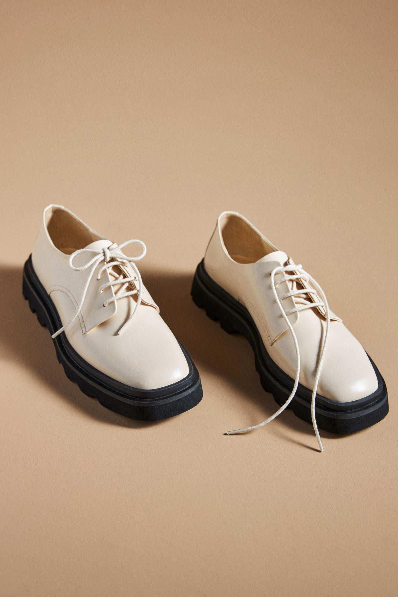 The Rhys Lace-Up Square-Toe Loafers