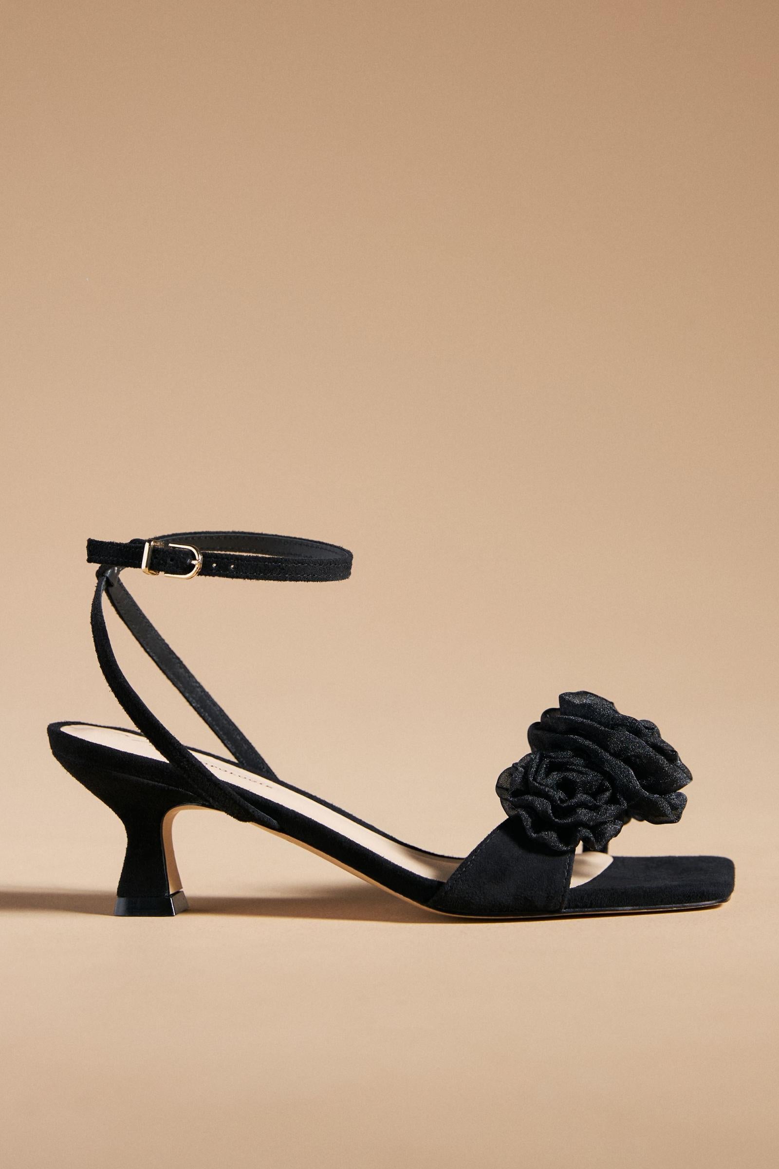 By Anthropologie Florette Kitten Heels