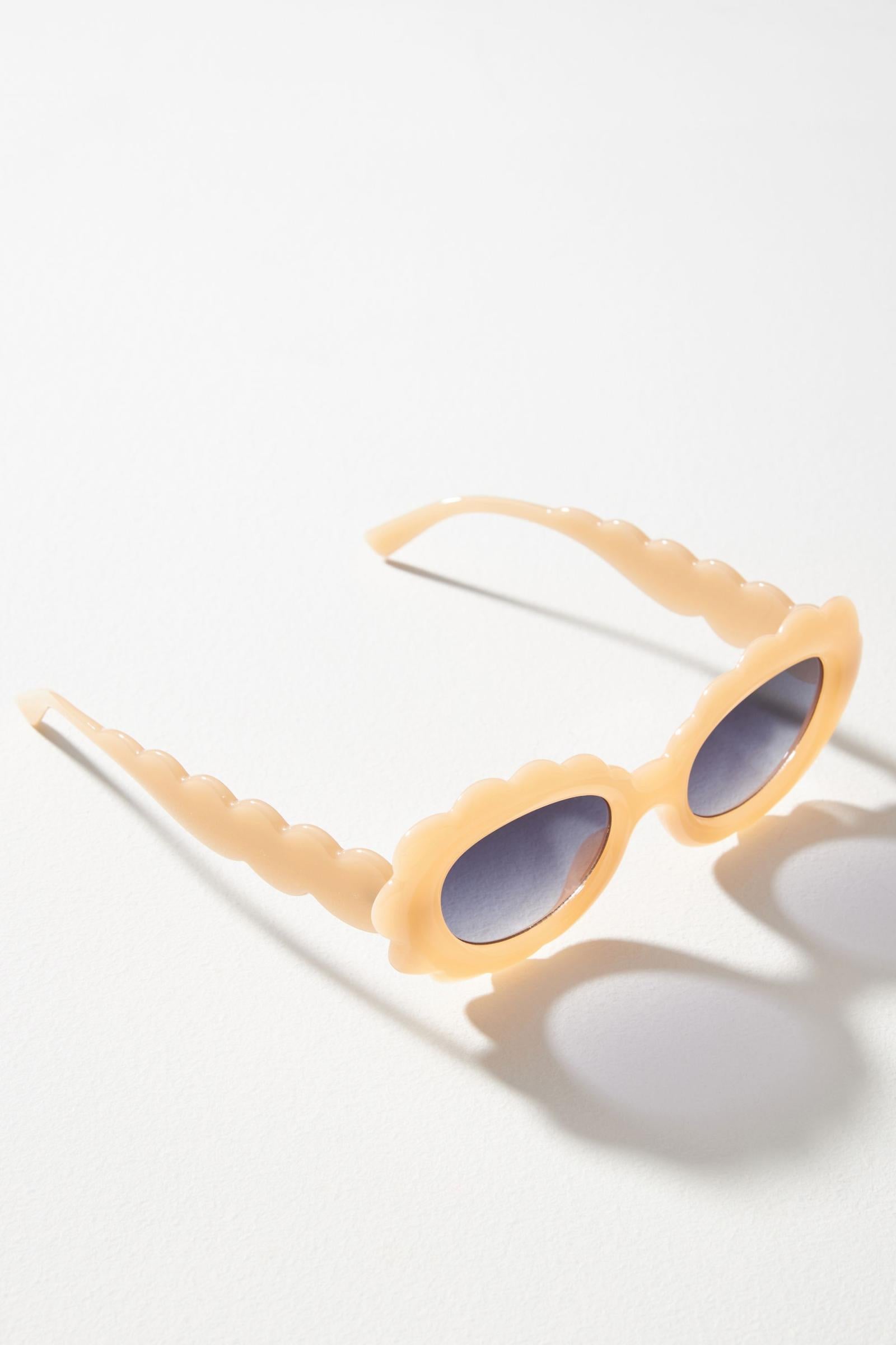 Scallop Warm Tortoise Sunglasses