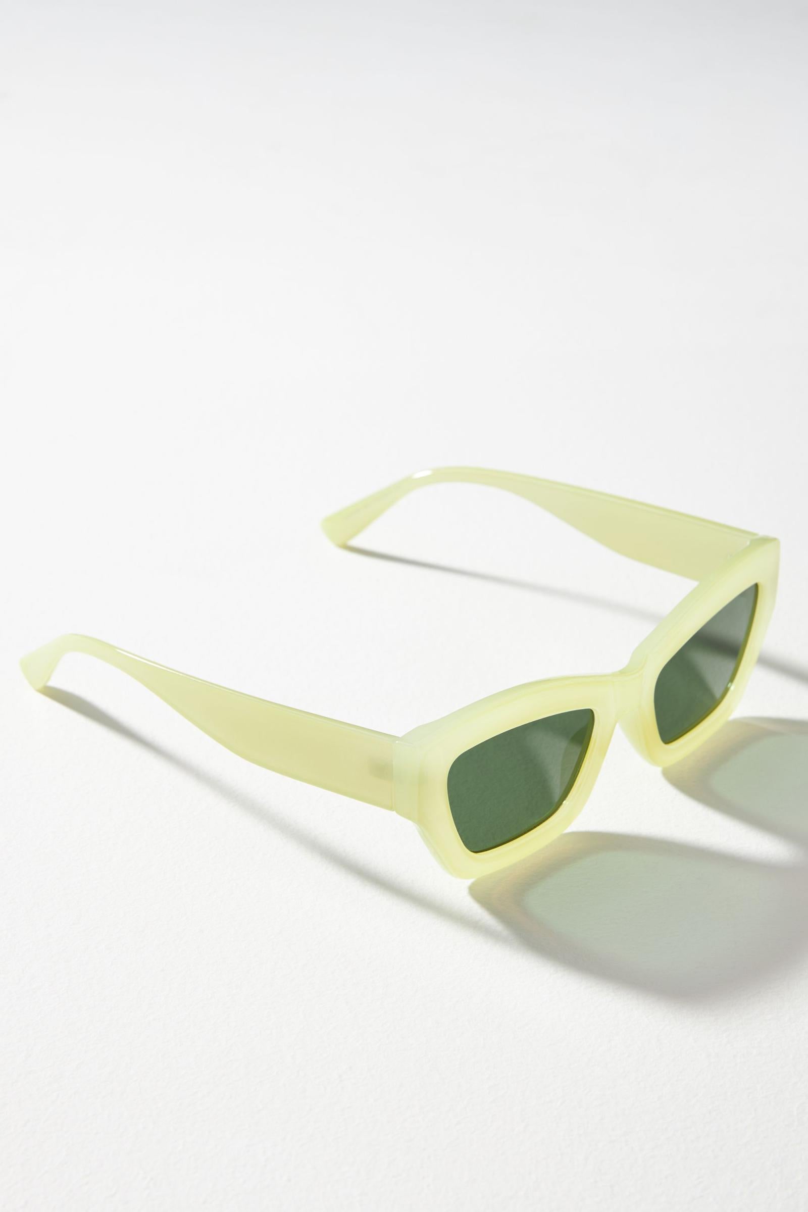 Blocked Cat-Eye Sunglasses