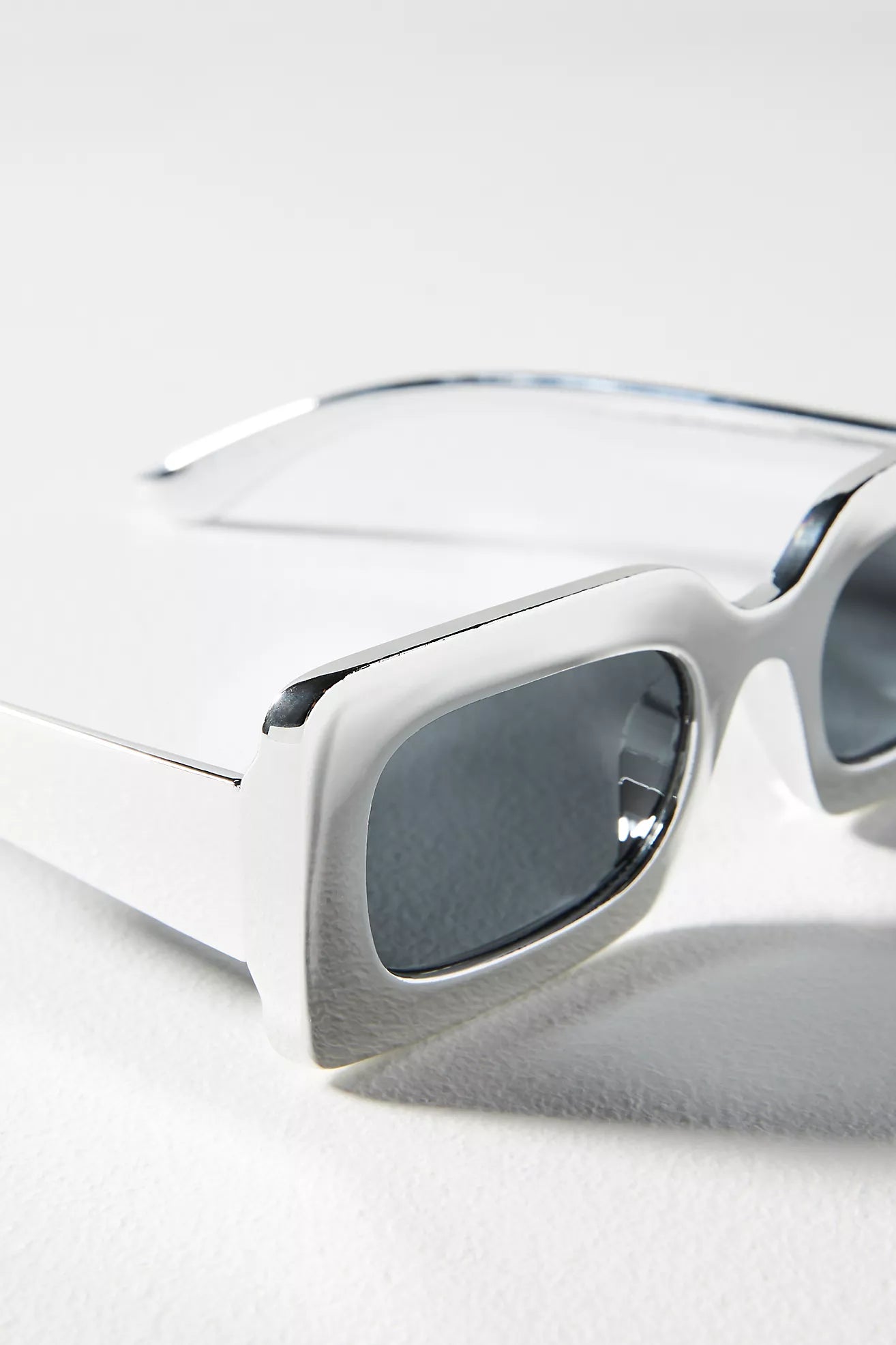 Mirrored Rectangle Sunglasses