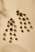 Load image into Gallery viewer, Crystal Fringe Drop Earrings
