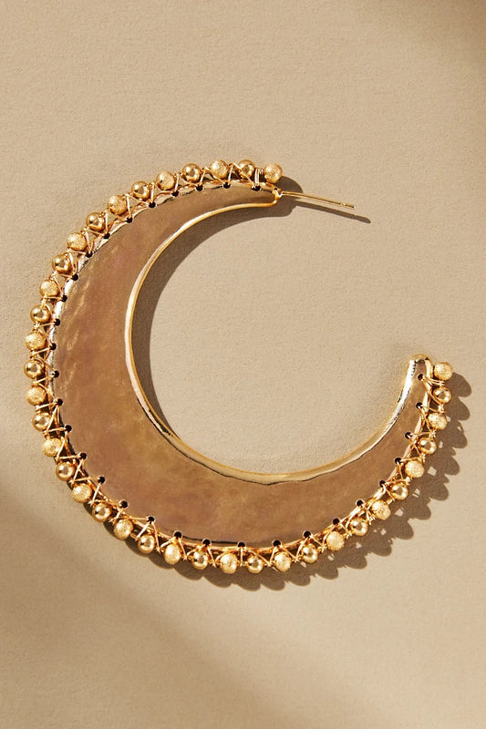 Western Spur Hoop Earrings