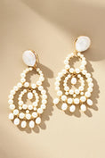 Load image into Gallery viewer, XXL Pearl Chandelier Drop Earrings
