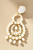 Load image into Gallery viewer, XXL Pearl Chandelier Drop Earrings
