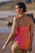 Load image into Gallery viewer, Beach Riot x Anthropologie Strapless Bandeau One-Piece Swimsuit
