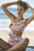 Load image into Gallery viewer, PQ Swim One-Shoulder Ruffle Cutout One-Piece Swimsuit
