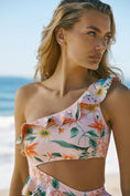 Load image into Gallery viewer, PQ Swim One-Shoulder Ruffle Cutout One-Piece Swimsuit
