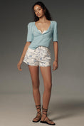 Load image into Gallery viewer, By Anthropologie Puff-Sleeve Henley Top
