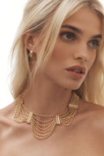 Load image into Gallery viewer, Crystal Layered Collar Necklace
