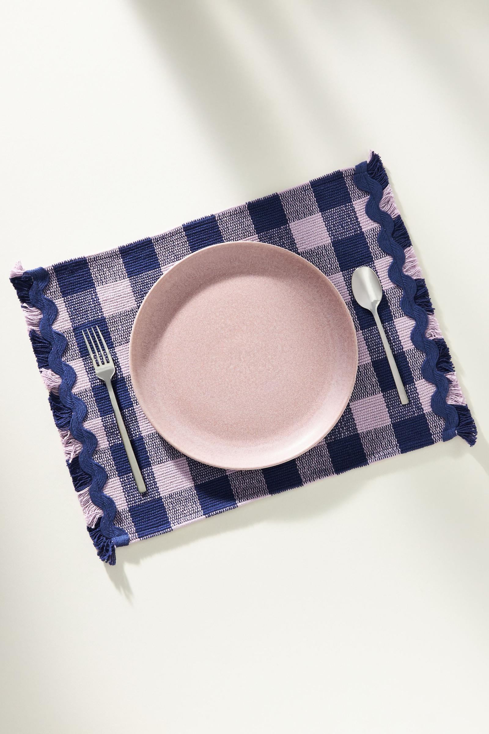 Helana Woven Gingham Placemat