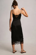 Load image into Gallery viewer, By Anthropologie Lace Button-Front Slip Dress
