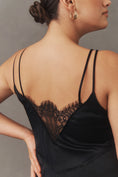 Load image into Gallery viewer, By Anthropologie Lace Button-Front Slip Dress
