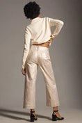 Load image into Gallery viewer, The Colette Denim Cropped Wide-Leg Jeans by Maeve
