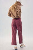 Load image into Gallery viewer, Pilcro Mid-Rise Pleated Crop Trousers
