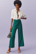 Load image into Gallery viewer, The Colette Cropped Wide-Leg Pants by Maeve: Linen Edition
