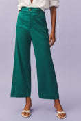 Load image into Gallery viewer, The Colette Cropped Wide-Leg Pants by Maeve: Linen Edition
