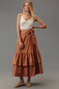 Load image into Gallery viewer, Hutch Wrap Midi Skirt
