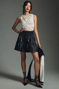 Load image into Gallery viewer, The Somerset Mini Skirt: Faux Leather Edition
