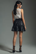 Load image into Gallery viewer, The Somerset Mini Skirt: Faux Leather Edition
