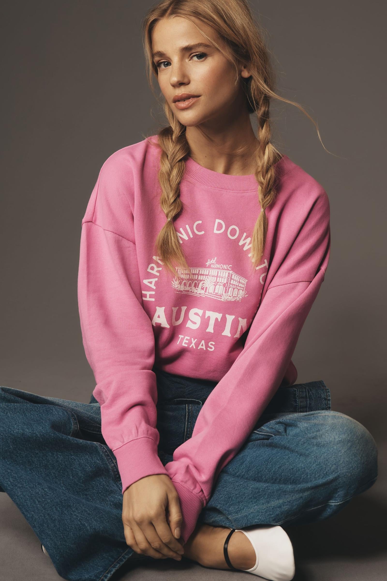 Maeve City Crewneck Sweatshirt