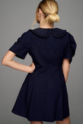 Load image into Gallery viewer, By Anthropologie Short-Sleeve Collared Printed Mini Dress
