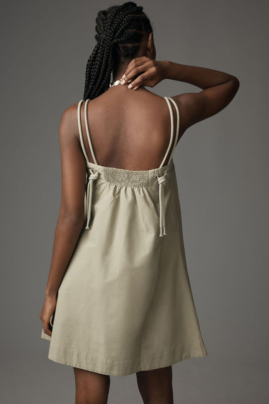 By Anthropologie Rope-Strap Swing Tank