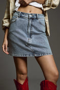 Load image into Gallery viewer, Pilcro Denim Mini Skirt
