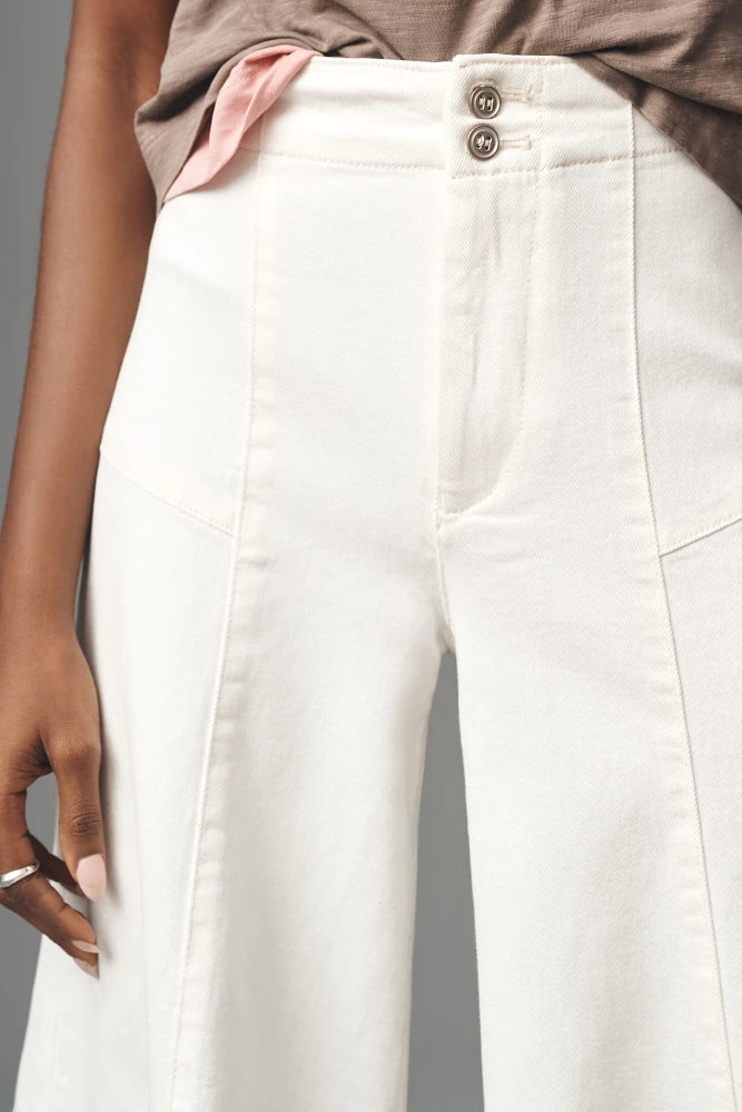 The McKinley Regenerative Cotton Wide-Leg Trousers