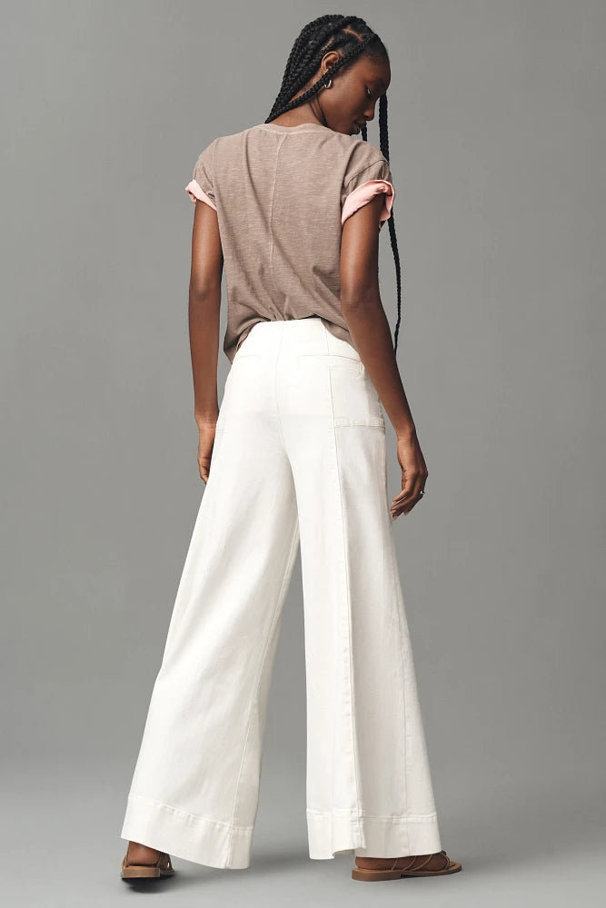 The McKinley Regenerative Cotton Wide-Leg Trousers