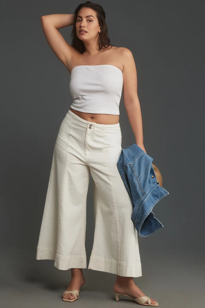 The McKinley Regenerative Cotton Wide-Leg Trousers