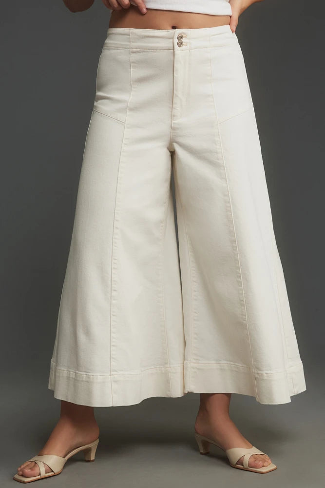 The McKinley Regenerative Cotton Wide-Leg Trousers