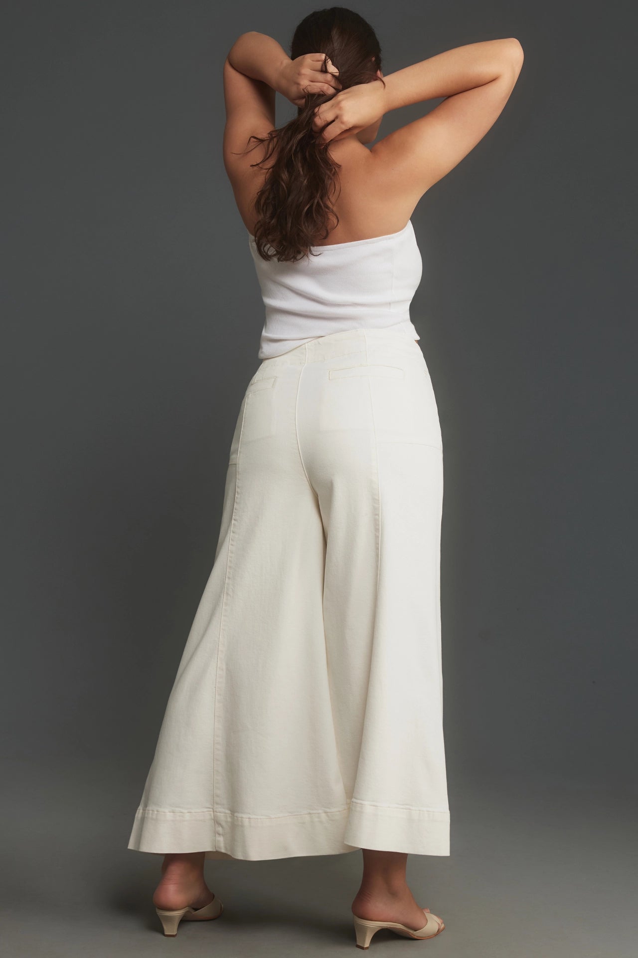 The McKinley Regenerative Cotton Wide-Leg Trousers