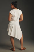 Load image into Gallery viewer, Daily Practice by Anthropologie Short-Sleeve Asymmetrical Midi Dress
