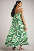 Load image into Gallery viewer, Farm Rio x Anthropologie Square-Neck Pleated A-Line Midi Dress
