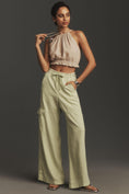 Load image into Gallery viewer, Pilcro Linen Beach Cargo Pants
